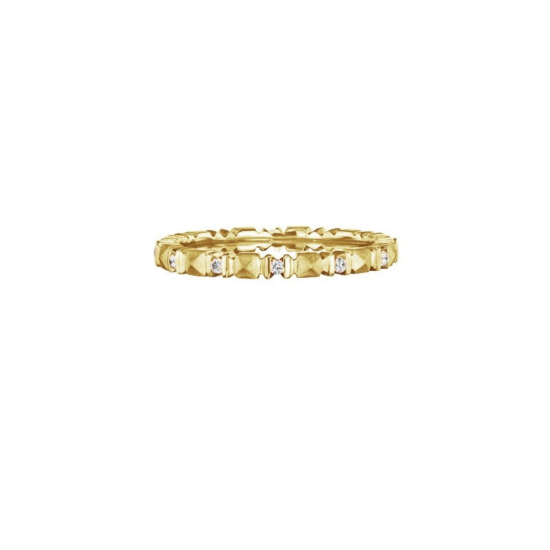Chris Correia Skinny Sugarloaf Diamond Band Ring
