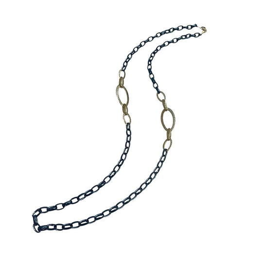 Ray Griffiths Oval Link Necklace