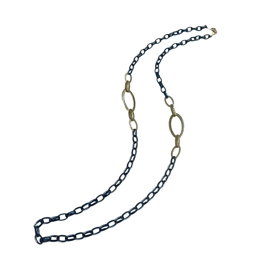 Ray Griffiths Oval Link Necklace