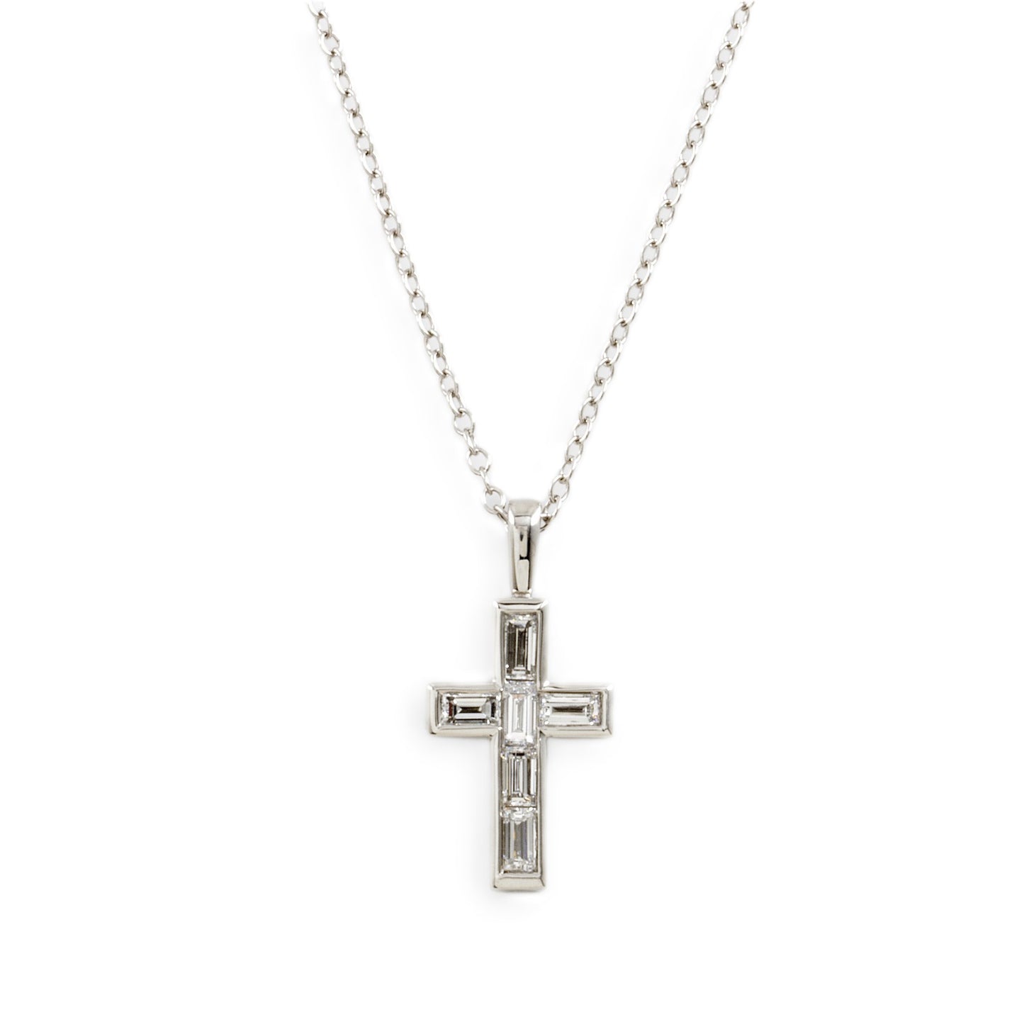 Suna Diamond Cross Pendant