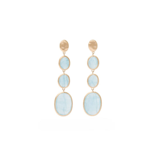 Marco Bicego Siviglia Aquamarine Drop Earrings