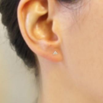 Yellow Gold Stud Earrings