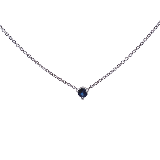 Blue Sapphire Pendant