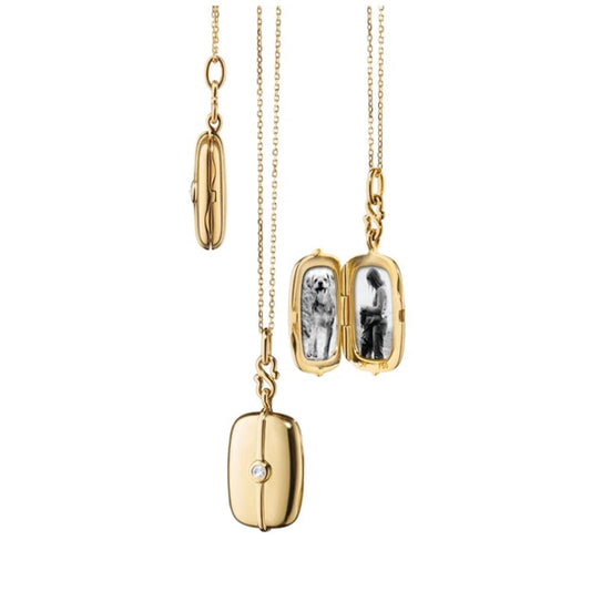 Monica Rich Kosann Skye Diamond Locket