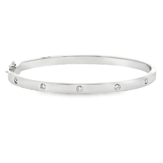 Diamond Bangle Bracelet