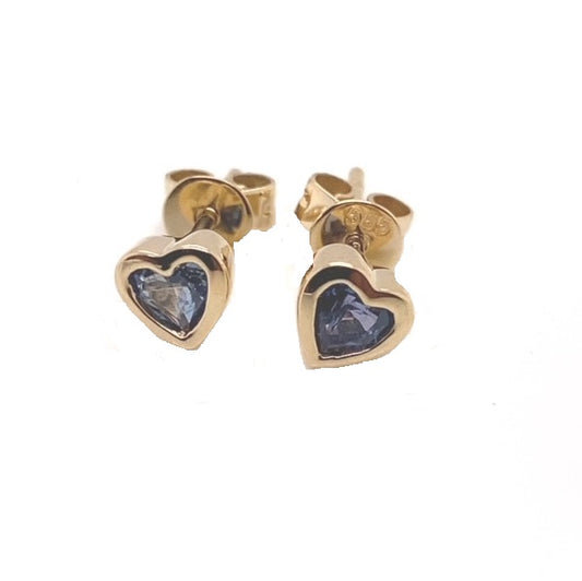 Sapphire Stud Earrings