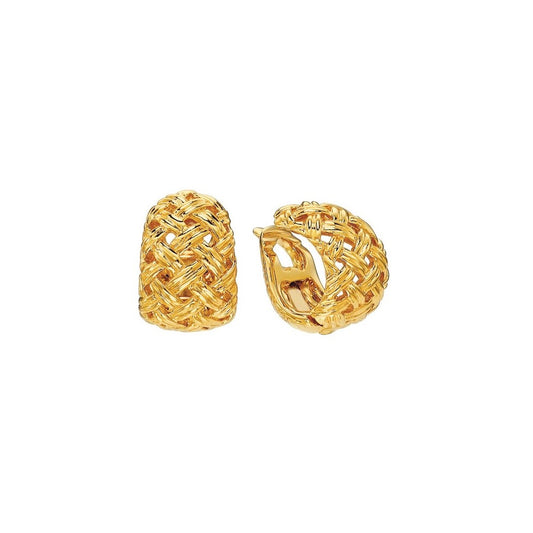Gemveto Yellow Gold Earrings