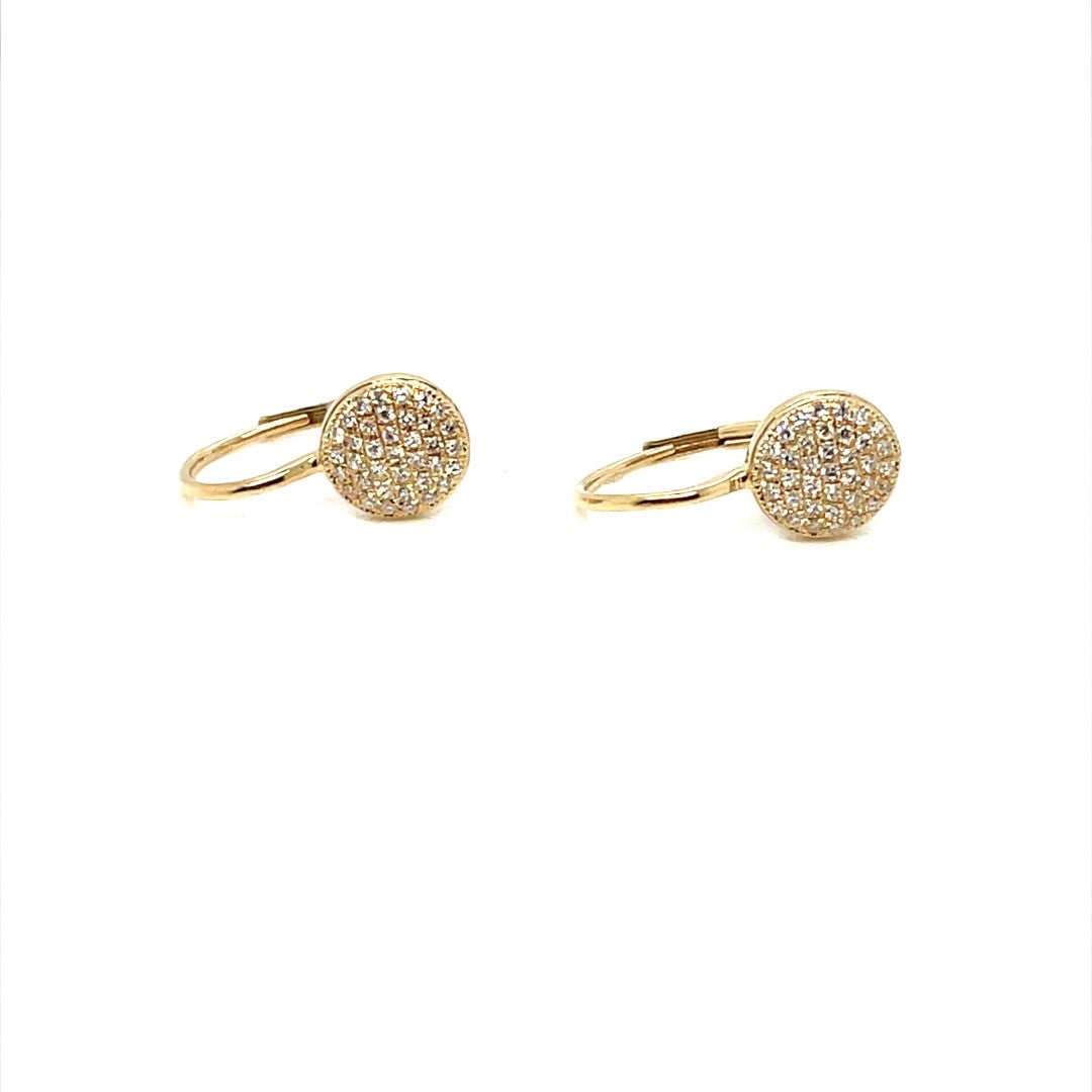 Diamond Drop Earrings