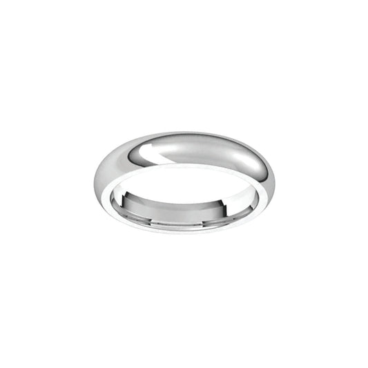 Platinum 4mm Band Ring