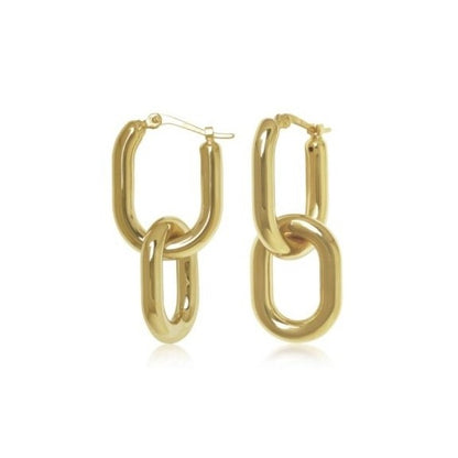 Yellow Gold Drop Earrings