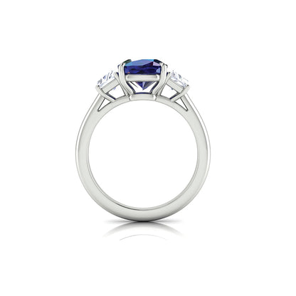 Sapphire & Diamond Ring