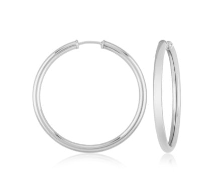Sterling Silver Hoop Earrings