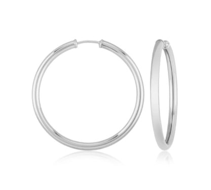 Sterling Silver Hoop Earrings