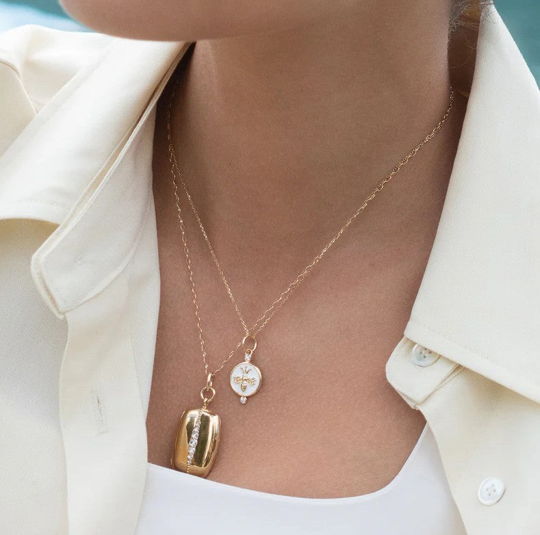 Monica Rich Kosann Kate Diamond Locket