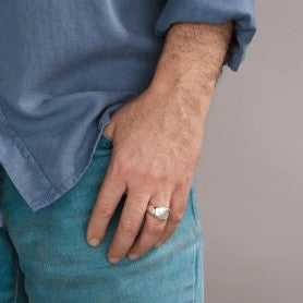 Gurhan Men's Sterling Silver Ring