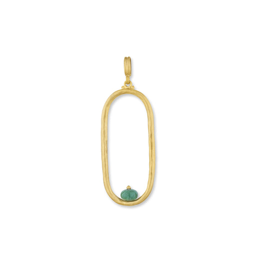 Lika Behar Caroline Emerald Pendant