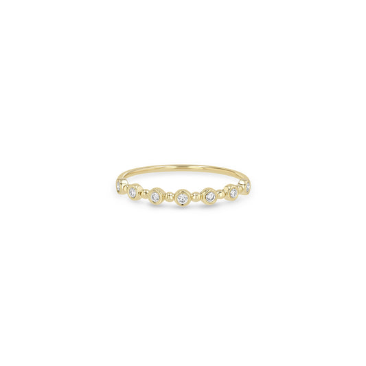 Zoë Chicco Bezel Diamond Band