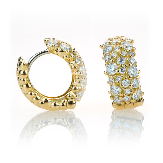 Paul Morelli Confetti Huggie Earrings