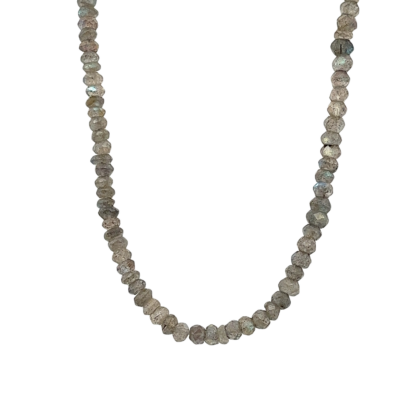 Silver Labradorite Necklace