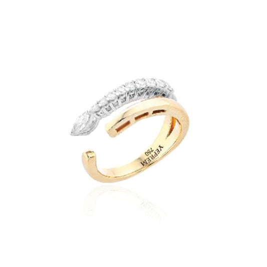 Yeprem Golden Strada Diamond Ring