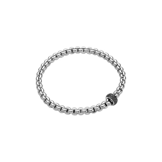 Fope Flex'it Eka Pavé Rondel Bracelet