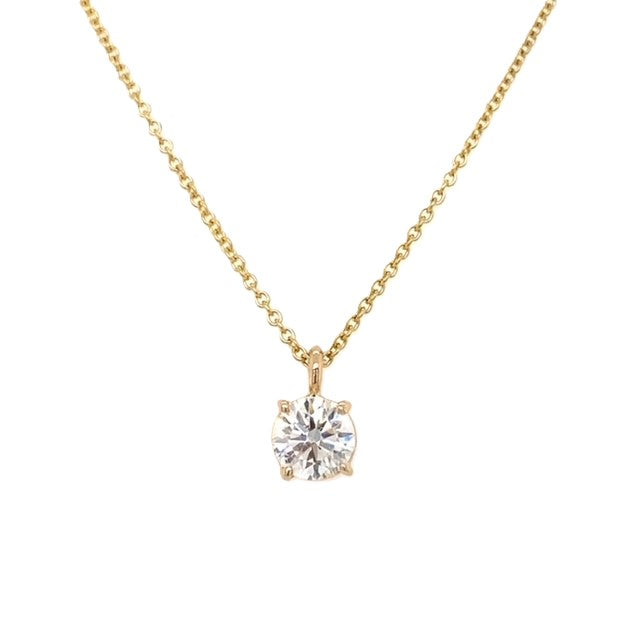 Round Diamond Pendant