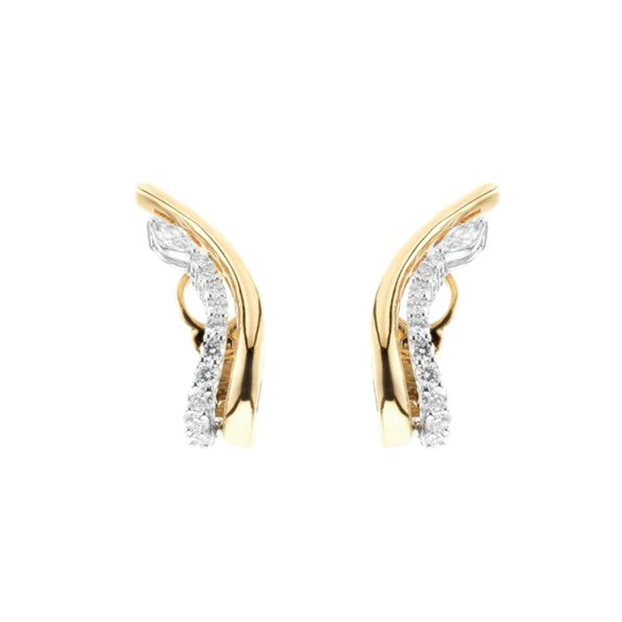 Yeprem Golden Strada Diamond Earrings