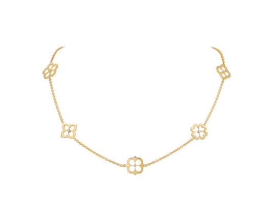 Gumuchian Motif Diamond Necklace