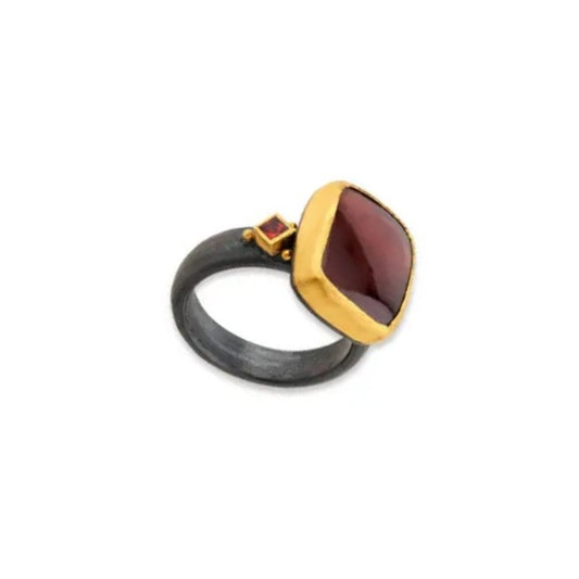 Lika Behar "MARA" Doublet and Diamond Ring