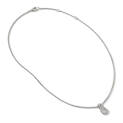 John Hard Surf Diamond Pendant