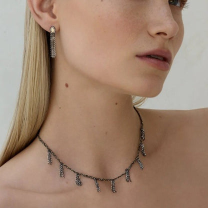 Marie Laure Chamorel Braided Necklace