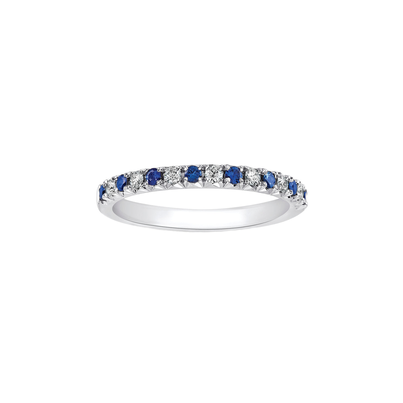 Diamond and Sapphire Band