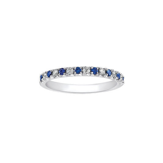 Diamond and Sapphire Band