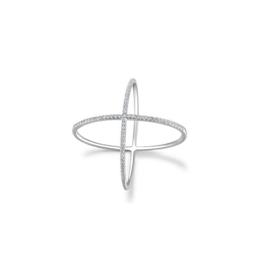 White Gold Diamond Ring