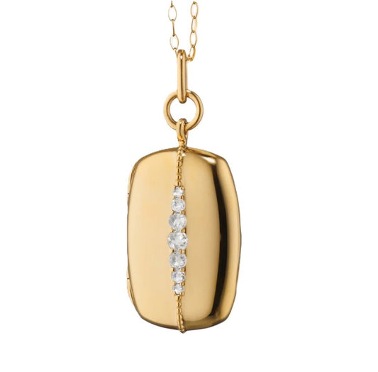Monica Rich Kosann Kate Diamond Locket