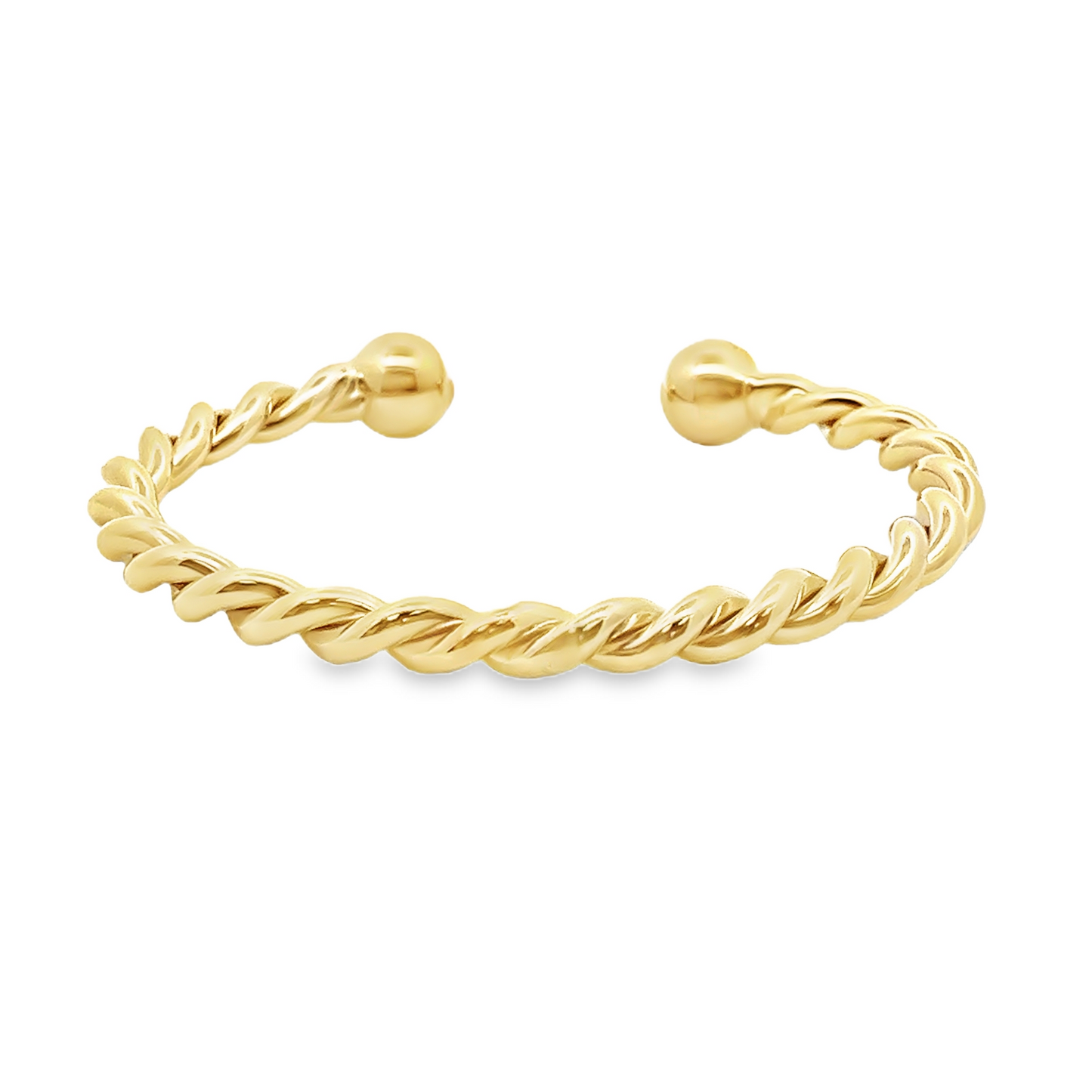 Yellow Gold Cuff Bracelet