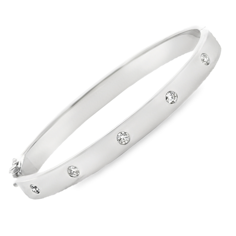 Diamond Bangle Bracelet