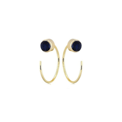 Yellow Gold Stud Earrings