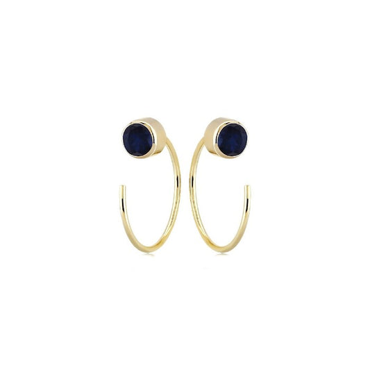 Yellow Gold Stud Earrings