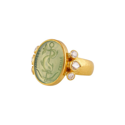 Gurhan Antiquities Carved Ring