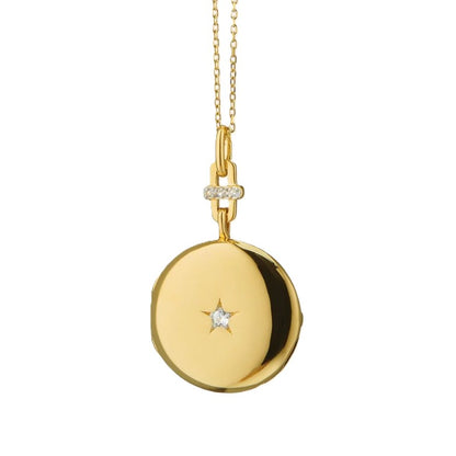 Monica Rich Kosann Yellow Gold Locket