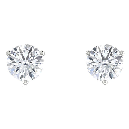 Round Diamond Studs