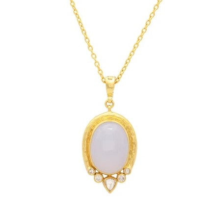 Gurhan Muse Gold Chalcedony Pendant