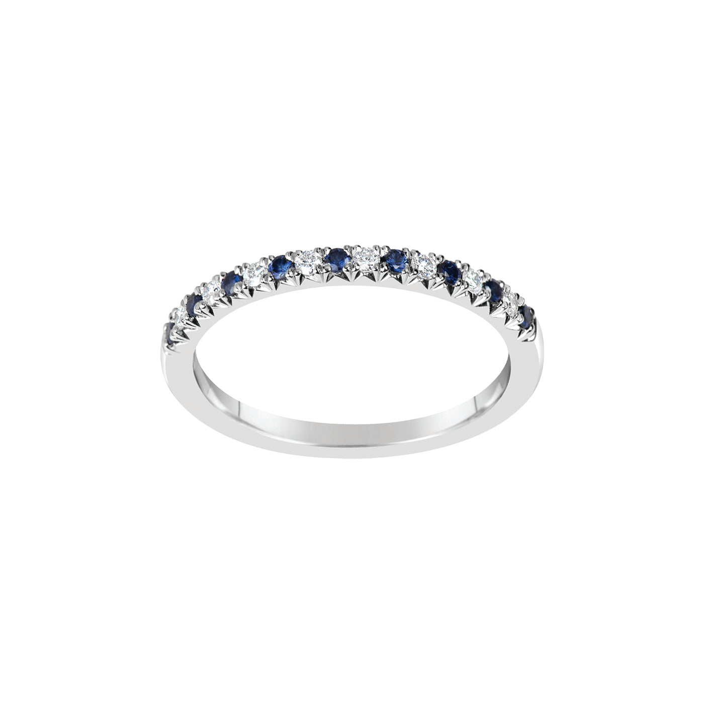 Diamond and Sapphire Band