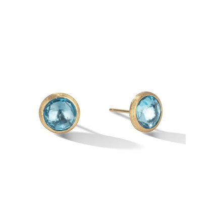 Marco Bicego Jaipur Blue Topaz Stud Earrings