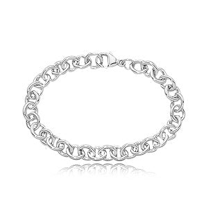 Sterling Silver Cable Chain Bracelet
