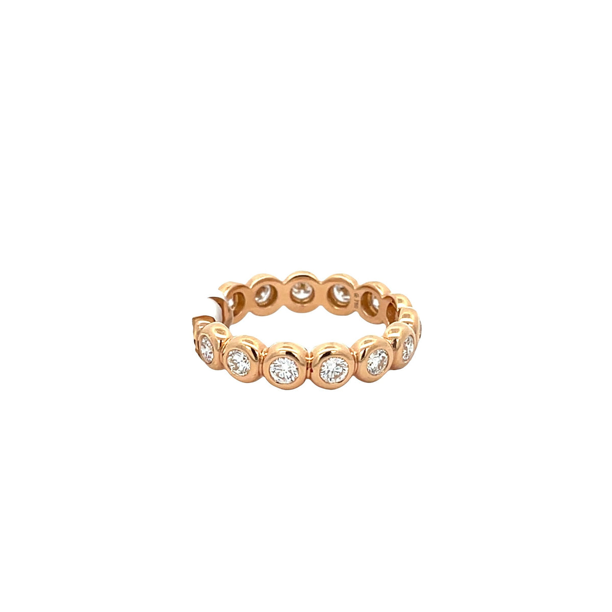Gumuchian Moonlight Bezel Diamond Band