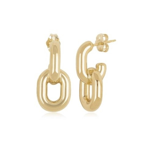 Gold Hoop Earrings