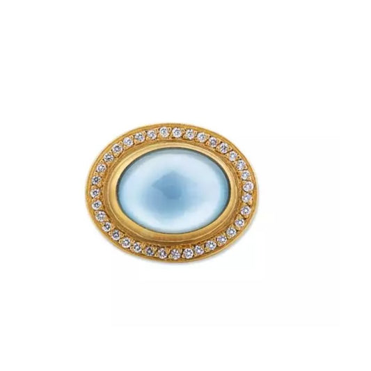 Lika Behar Blue Topaz Pompei Ring
