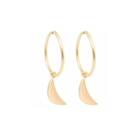 Yellow Gold Hoop Earrings